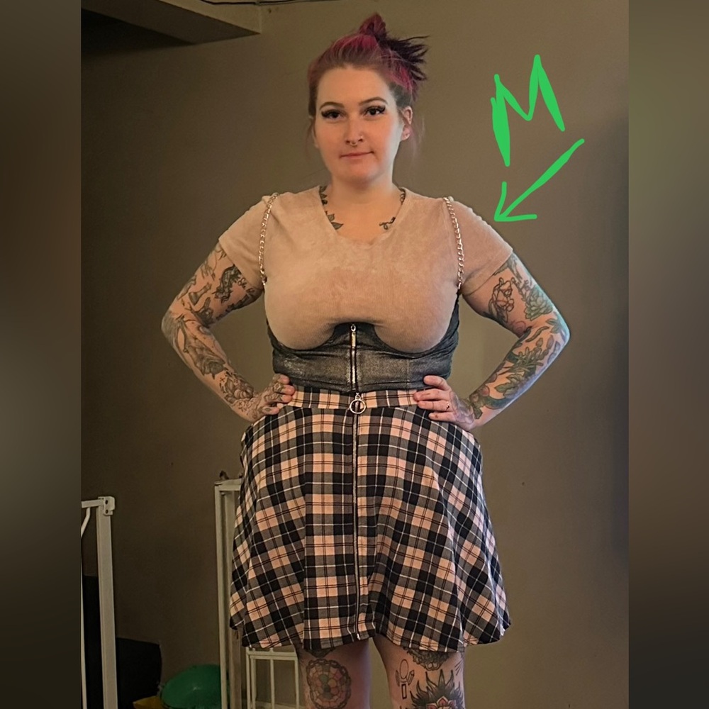 Pink Velvet Crop Top (4 for $20)